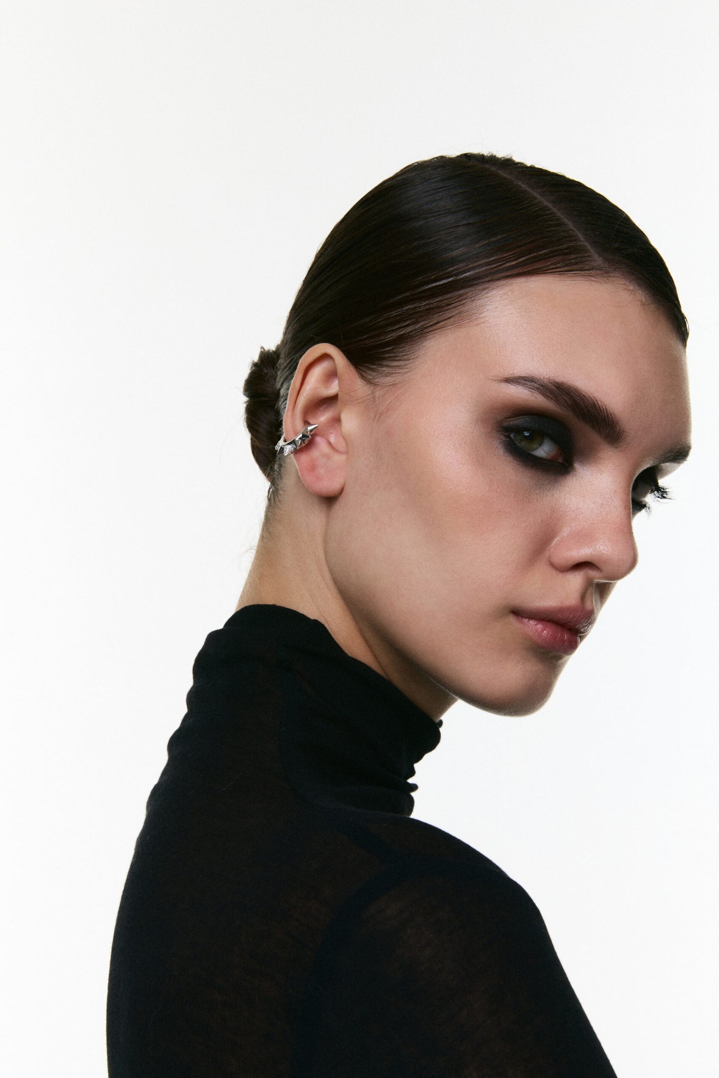 Grains de Verre - "THE THORN" Cuff Silver