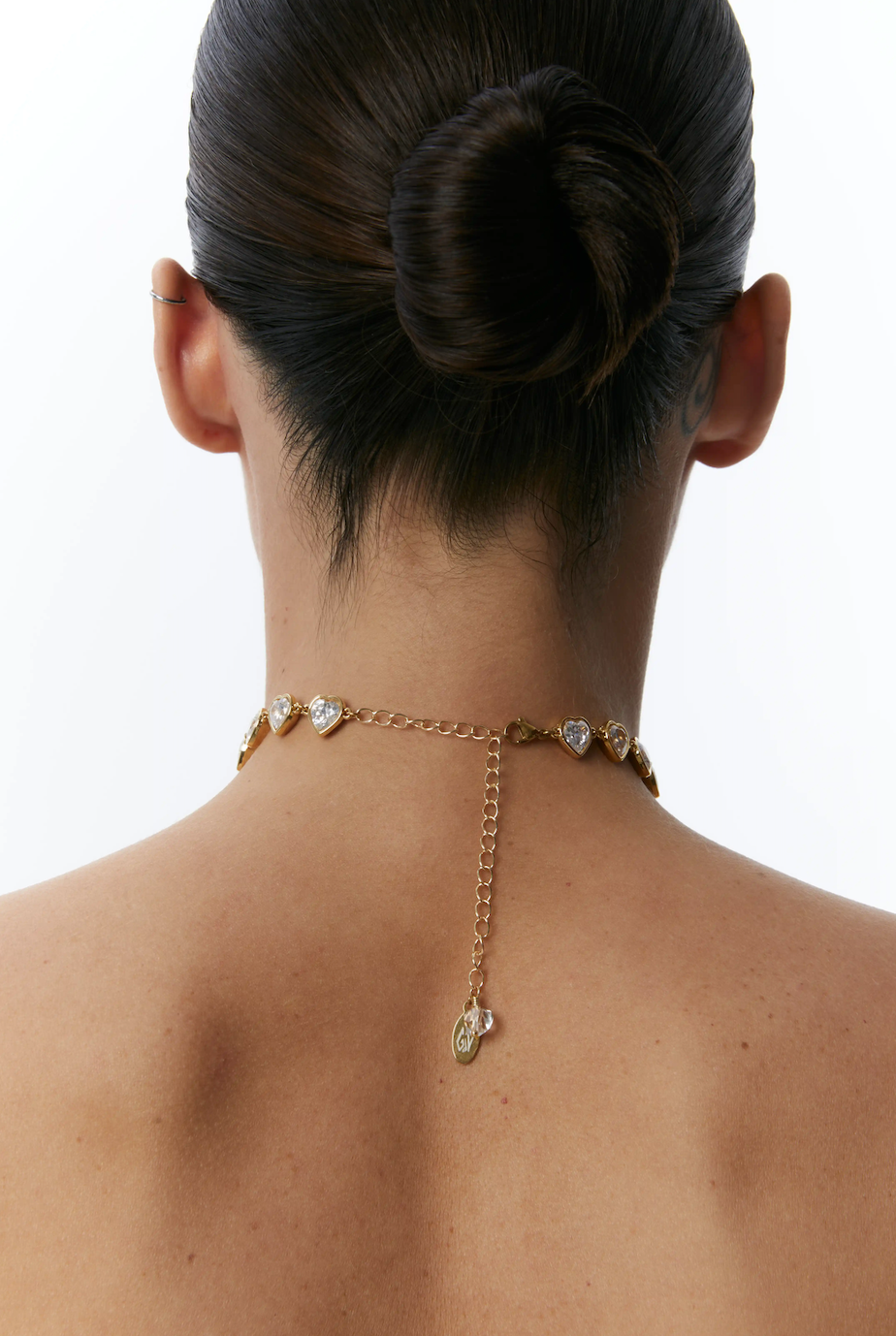 Grains de Verre - "COLD HEART" CHOKER GOLD