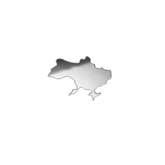 FREDINSKAYA jewelry - "Ukraine" pin/earring SILVER