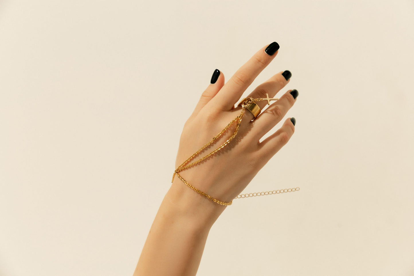 Grains dev Verre - "ELSA BRACELET" GOLDEN