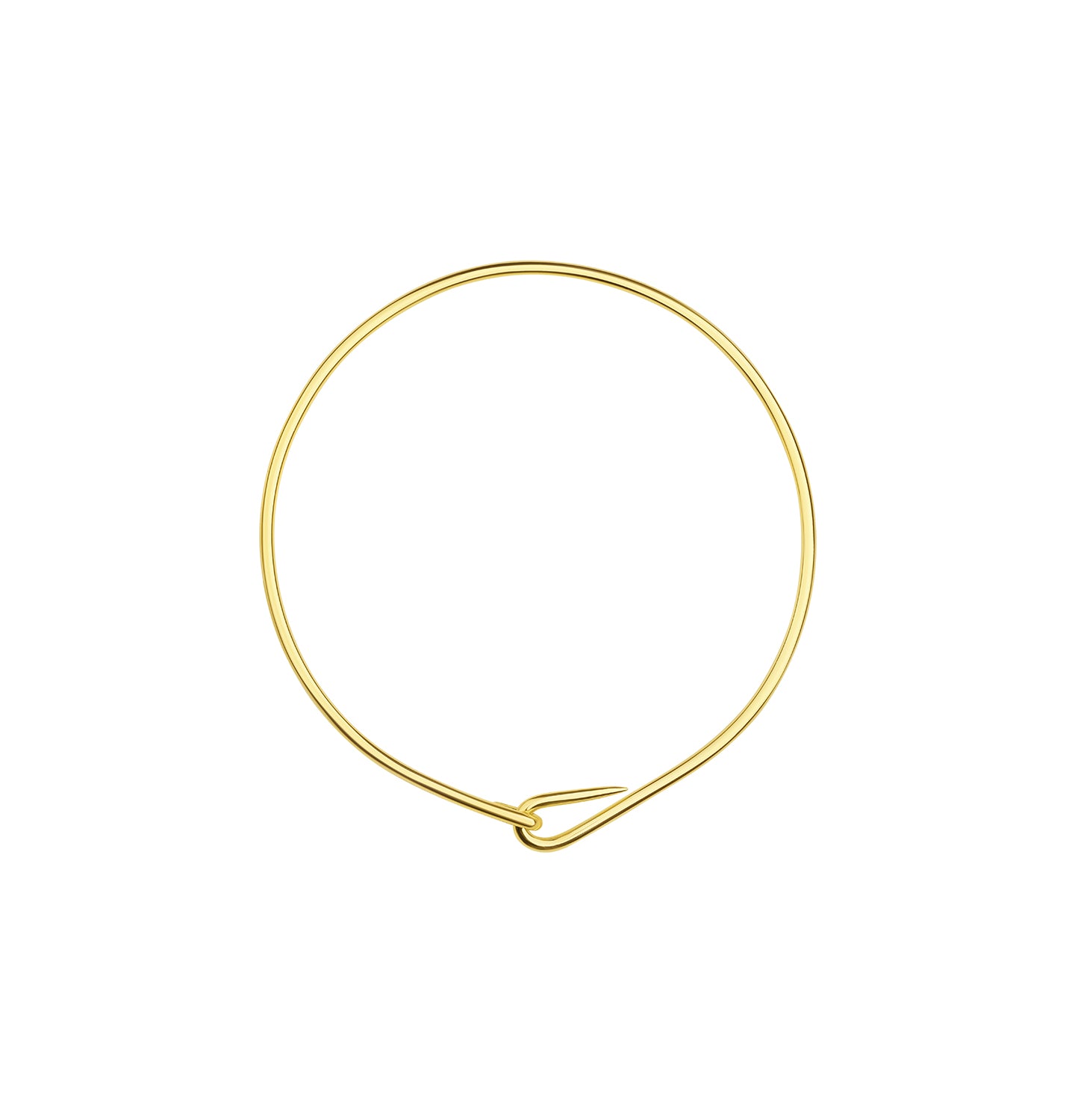 Grains de Verre - "LOOP" NECKLACE GOLD